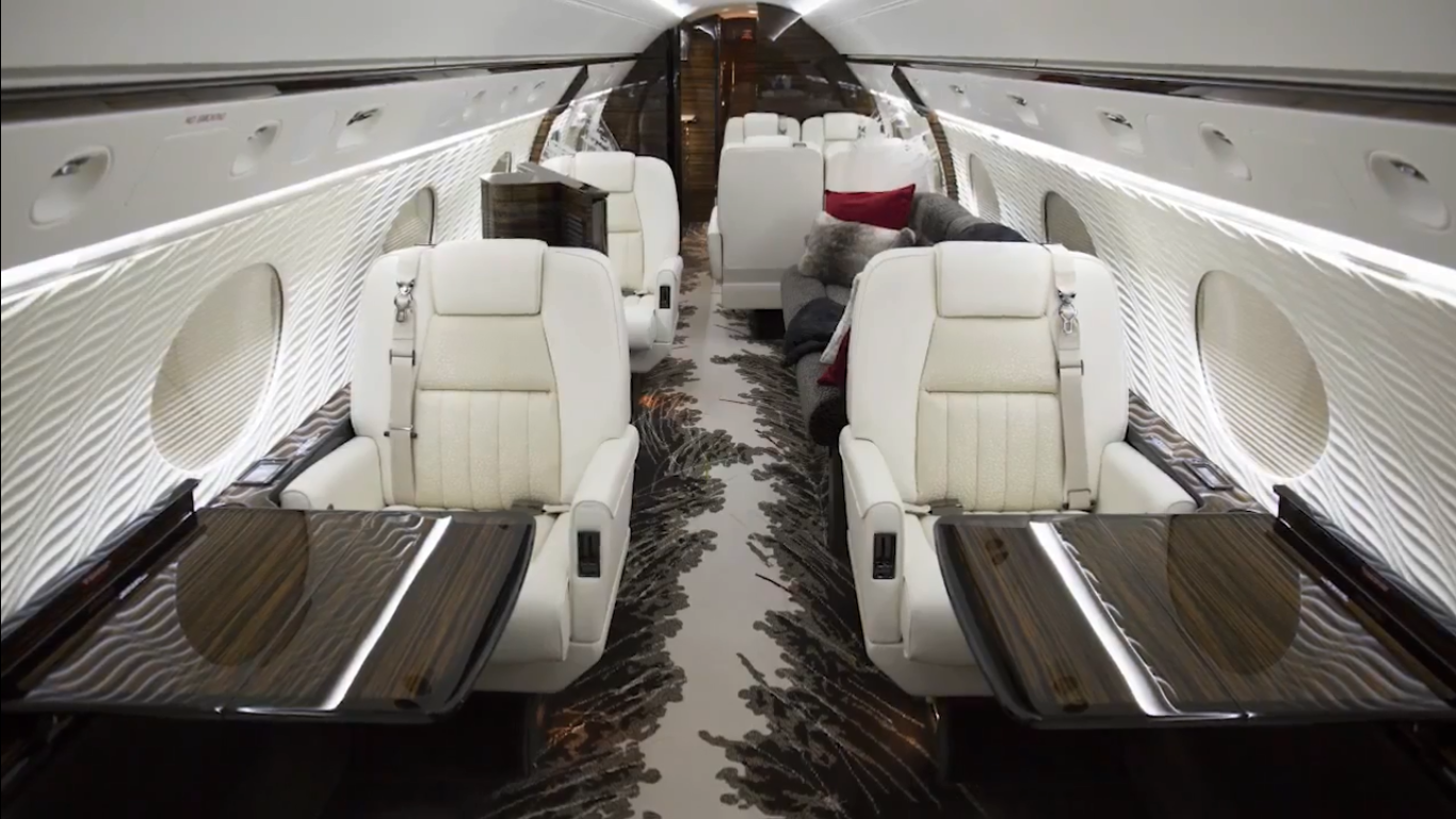 A Gulfstream V Interior Refurbishment By Constant Aviation