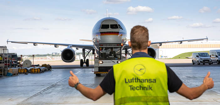 German Armed Forces receives converted A321 from Lufthansa Technik