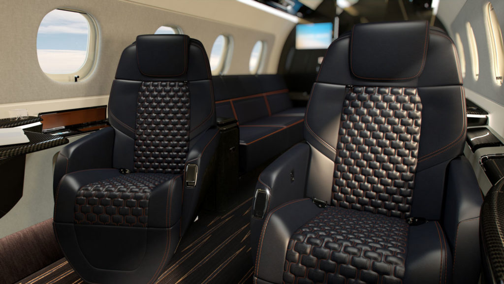 Embraer unveils two new jets and Bossa Nova interior option