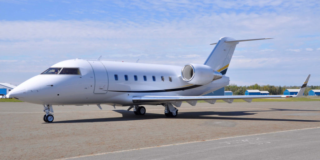 100th Bombardier Challenger retrofitted at Flying Colours Corp