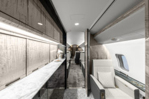 Luxaviation business jet interior. Source: Luxaviation
