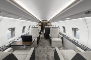 Luxaviation business jet interior. Source: Luxaviation