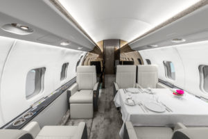 Luxaviation business jet interior. Source: Luxaviation