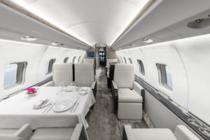 Luxaviation business jet interior. Source: Luxaviation