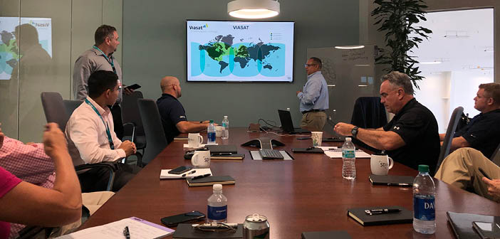 EIS training on-site at SD, in the dedicated classroom