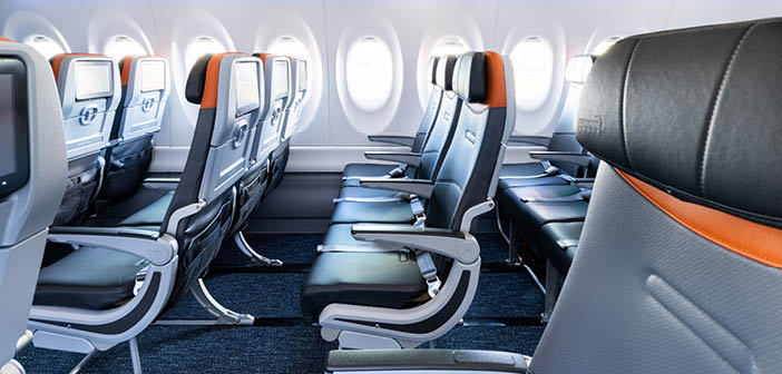 Ultraleather Promessa AV was used for additional seatback cushioning and headrest padding