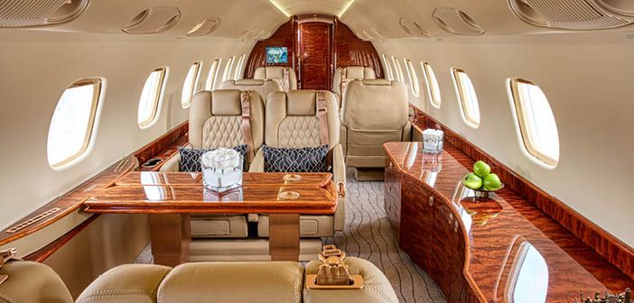 The Legacy 600 cabin was refurbished at the end of 2020
