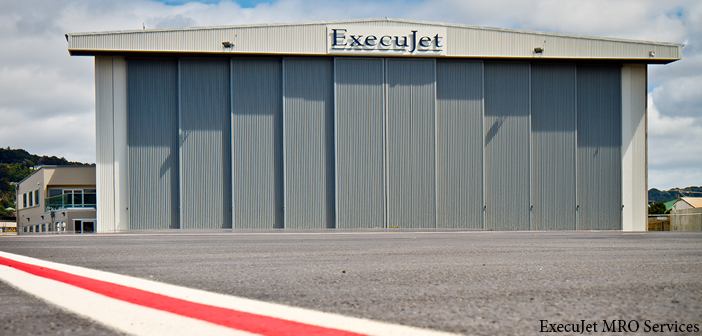 One of ExecuJet's New Zealand facilities is at Wellington Airport