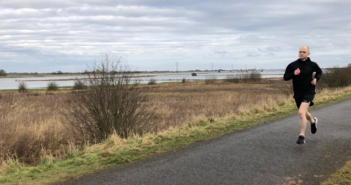 Lee Whitton, head of sustainability at ELeather, ran his commute from 1-22 April