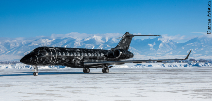 The brief for the exterior was 'arctic camo'