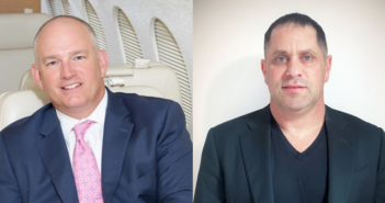Brian Proctor of Mente Group (left) partnered with Danny White of City+Ventures (right) to form Aquila Aviation Ventures