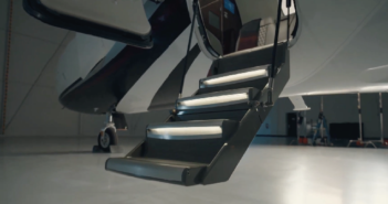 Features of the Cessna Citation CJ4 Gen2 include redesigned entry stairs