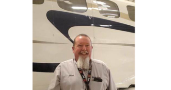 Scott Debrie, senior team lead for interiors for West Star Aviation's facility in Grand Junction, Colorado