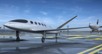 Alice, an all-electric aircraft being developed by Eviation