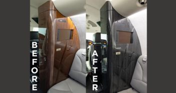 VIDEO: 10-day hydrodipping project at Duncan The Citation XLS interior before and after its interior components were hydrodipped by Duncan Aviation