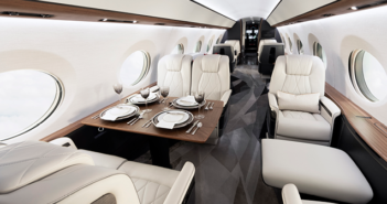 Gulfstream has enhanced the G700 cabin environment