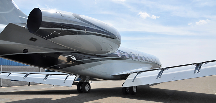 Flying Colours performed a complete strip and intricate repaint on this G650