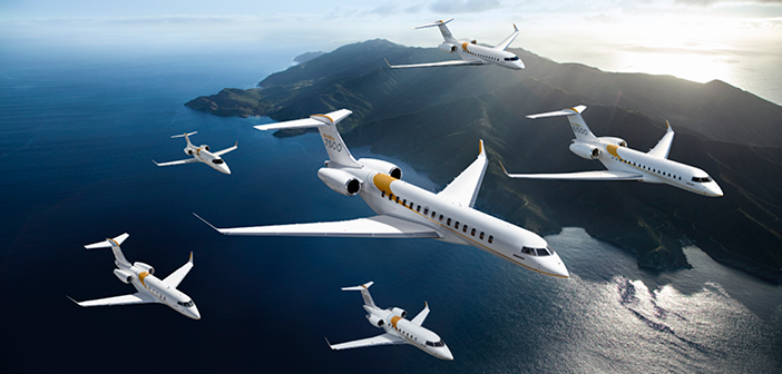 Bombardier’s entire range. The mix of aircraft ordered was not disclosed