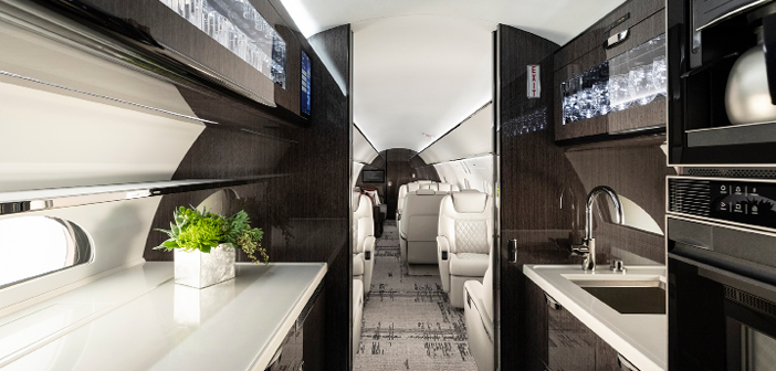 The Gulfstream G600 cabin