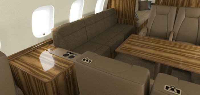 A rendering of the type of modification completed by Flying Colours in Singapore for the first time
