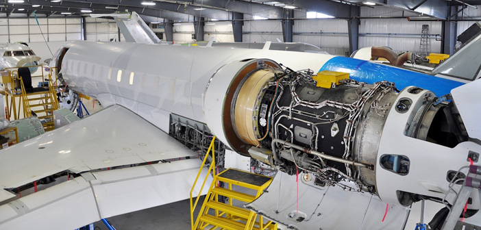 Flying Colours regularly conducts heavy inspections on Bombardier Global and Challenger airframes at its bases in Canada and the USA