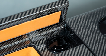 F/List carbon fibre surface decoration