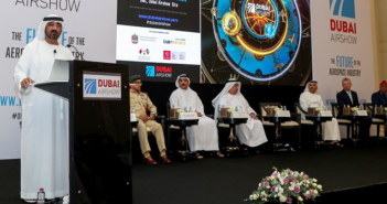 A press conference held ahead of Dubai Airshow 2021