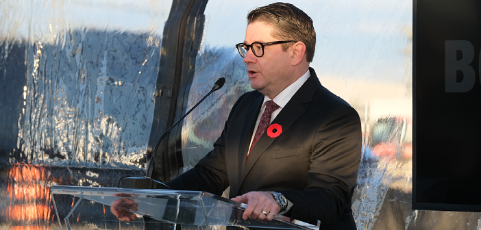Éric Martel, president and CEO of Bombardier