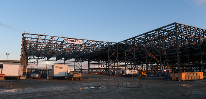 The new facility represents a private investment by Bombardier of approximately US$400m