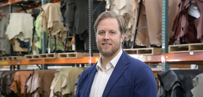 Max Brown, president of Garrett Leather