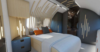 Altea's custom Global 7500 interior