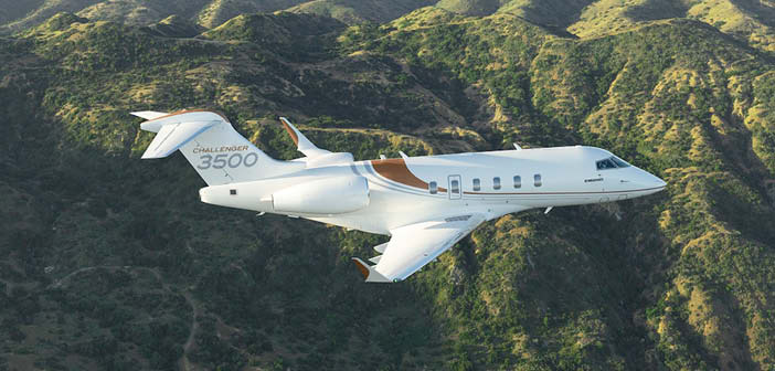 Service entry for launch customer’s Challenger 3500