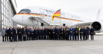 Lufthansa Technik hands over A350 to German Armed Forces