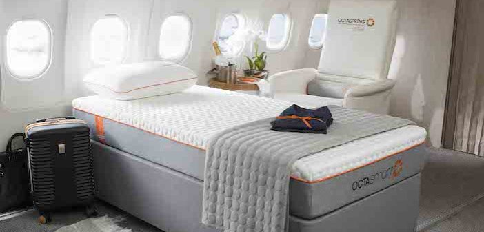 Vanema delivers first Octaspring private jet mattress