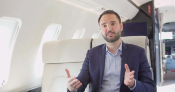 Thomas Fissellier, in a Challenger 605 cabin, explains all about Bombardier's Certified Pre-Owned programme