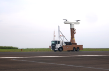 Eve Air Mobility testing on a truck-mounted platform