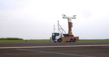 Eve Air Mobility testing on a truck-mounted platform