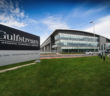 An exterior view of Gulfstream’s Farnborough service centre
