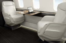 The Challenger 3500 interior with Nuage seats