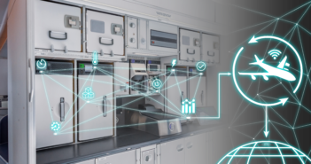 Connected galley inserts unveiled by Collins Aerospace An aircraft galley that could integrate Collins Aerospace's wireless connectivity solution