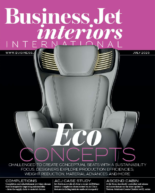 Cover of Business Jet Interiors International July 2023