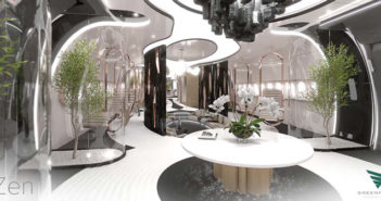 Greenpoint's Zen concept aircraft interior