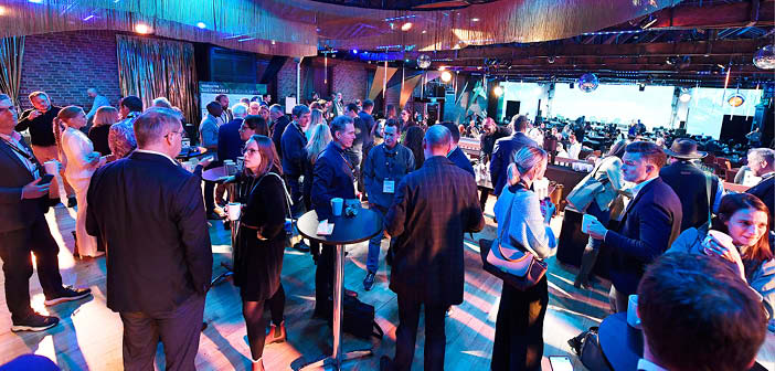 Delegates talking at the 2022 event