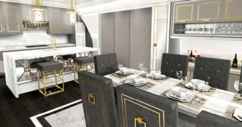 Concept Haven's show kitchen and dining area