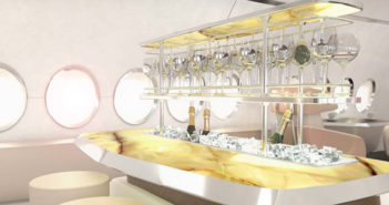 The champagne bar