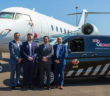 Group photo of Gautam Thakkar, Stefan Murphy, Simon McCartney and Craig Ellie