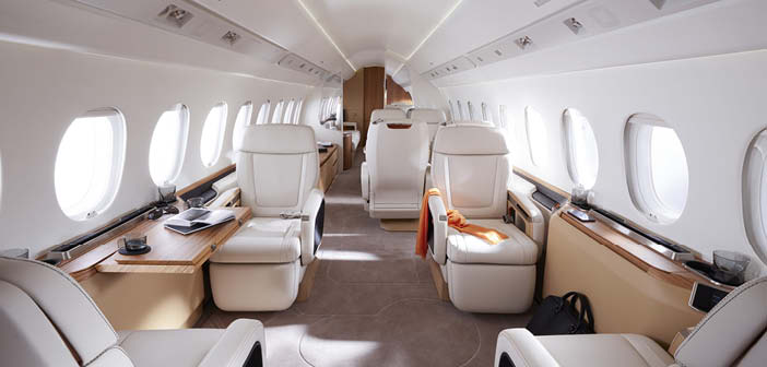 Falcon 6X cabin