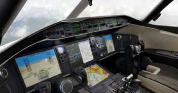 The Bombardier Vision flight deck