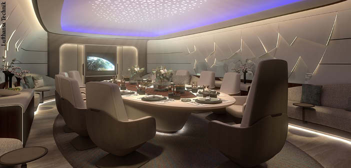 The conference area