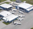 Flying Colours' Peterborough facility from the air